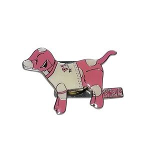 VS Pink Vintage Collectible Display Dog Pin Magnet Vintage Victoria’s Secret
